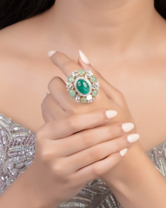 emerald cut ring for engagement
