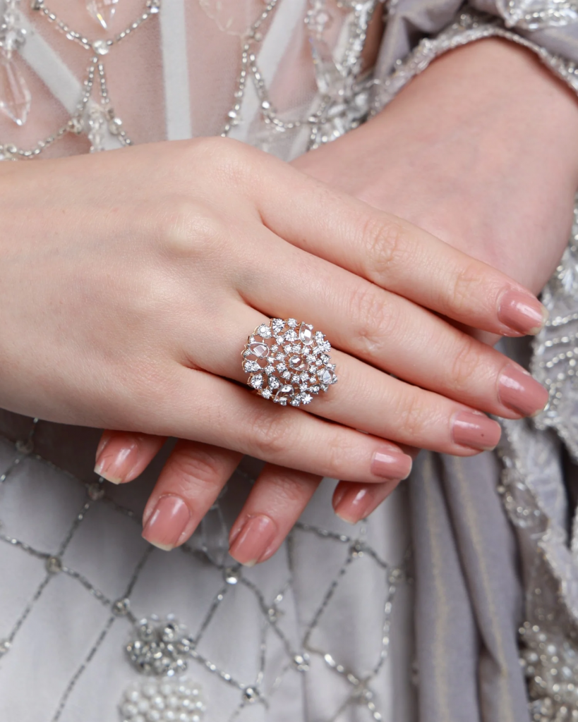 engagement ring for left-hand ring finger
