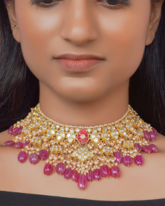 heavy ruby diamond jewellery