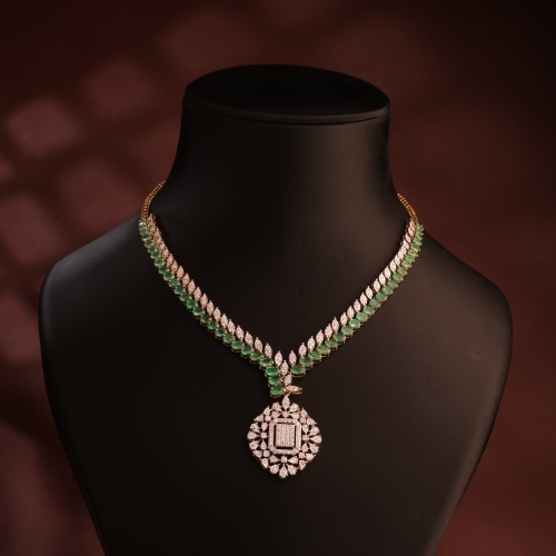 necklace for square neckline