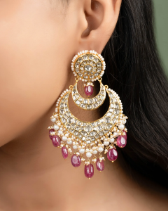 chandbali earrings for every face shape