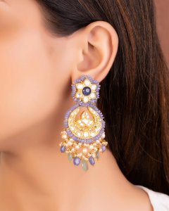 chandbali jhumka earrings