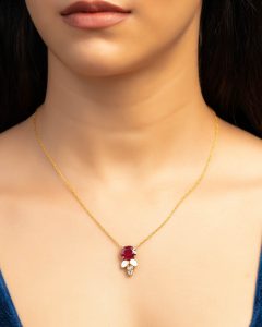 ruby pendant