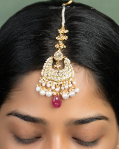 Maang Tikka for Long Face