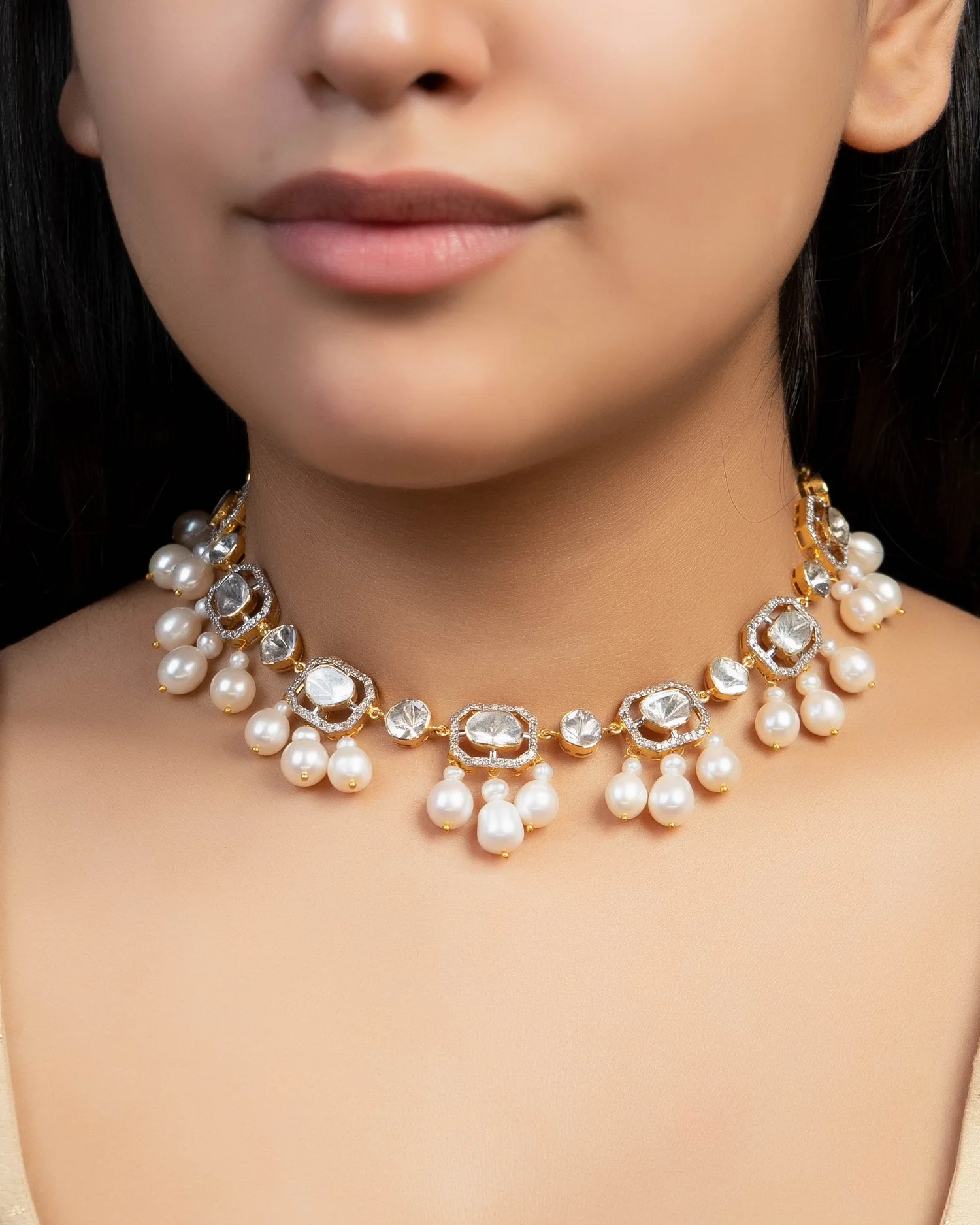 pearl choker
