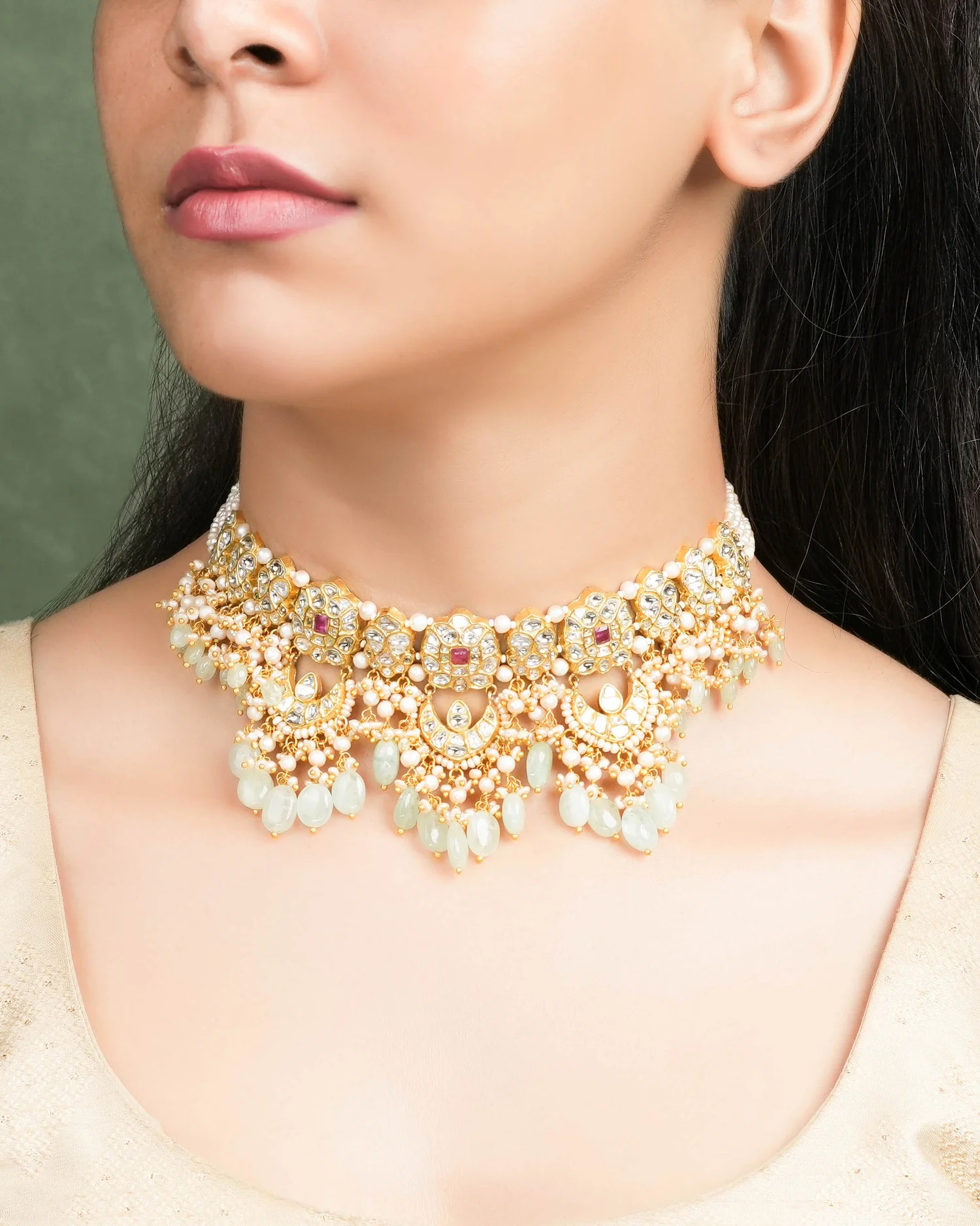 polki choker