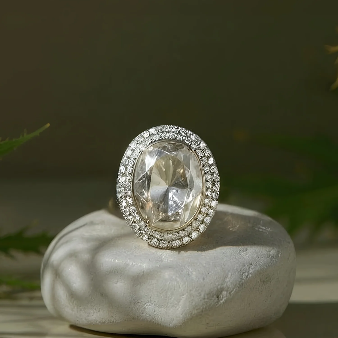 Diamond Ring for brother rakhi gift