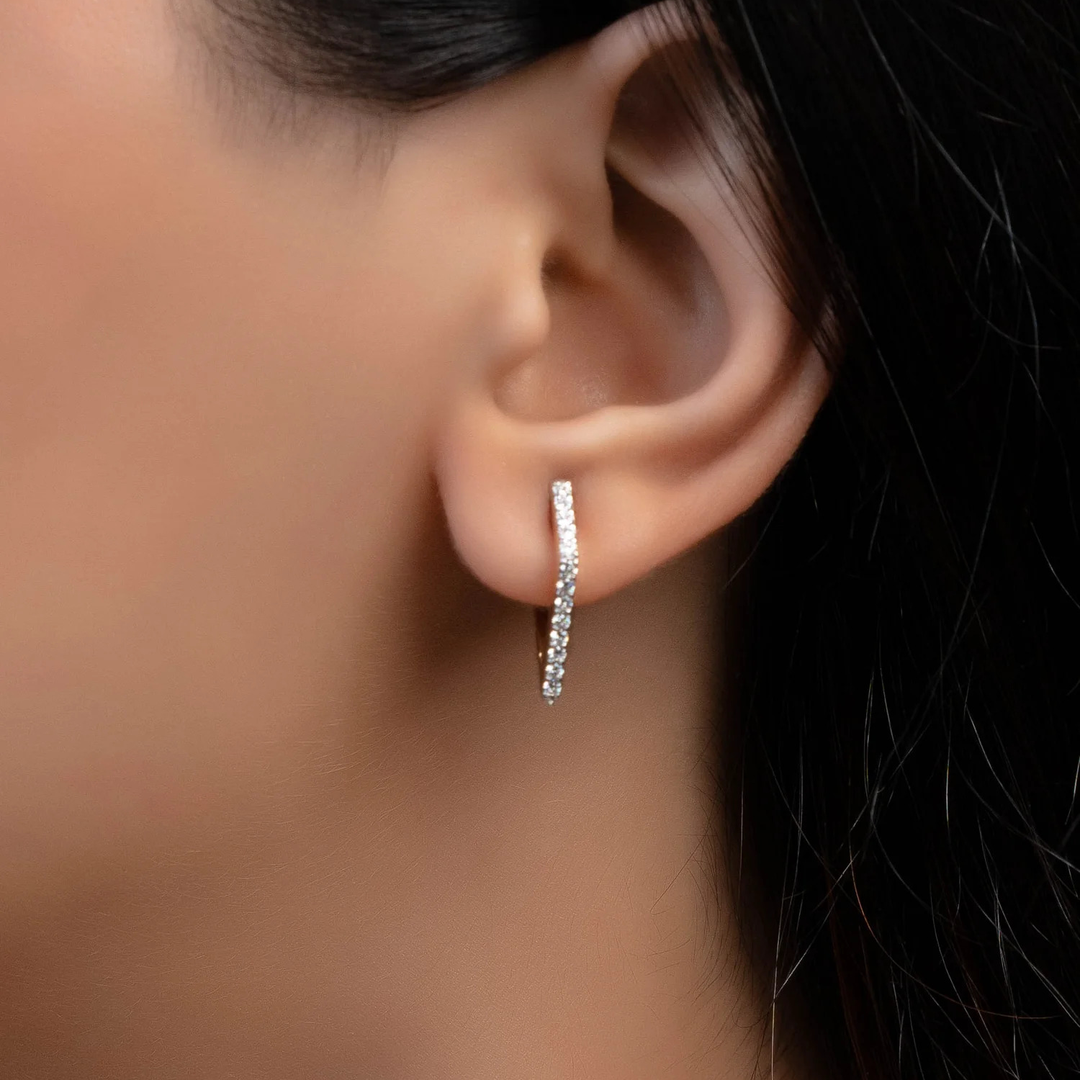 Geometric Hoop Earrings