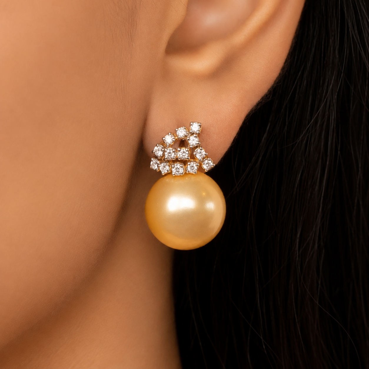 earrings for sweetheart neckline