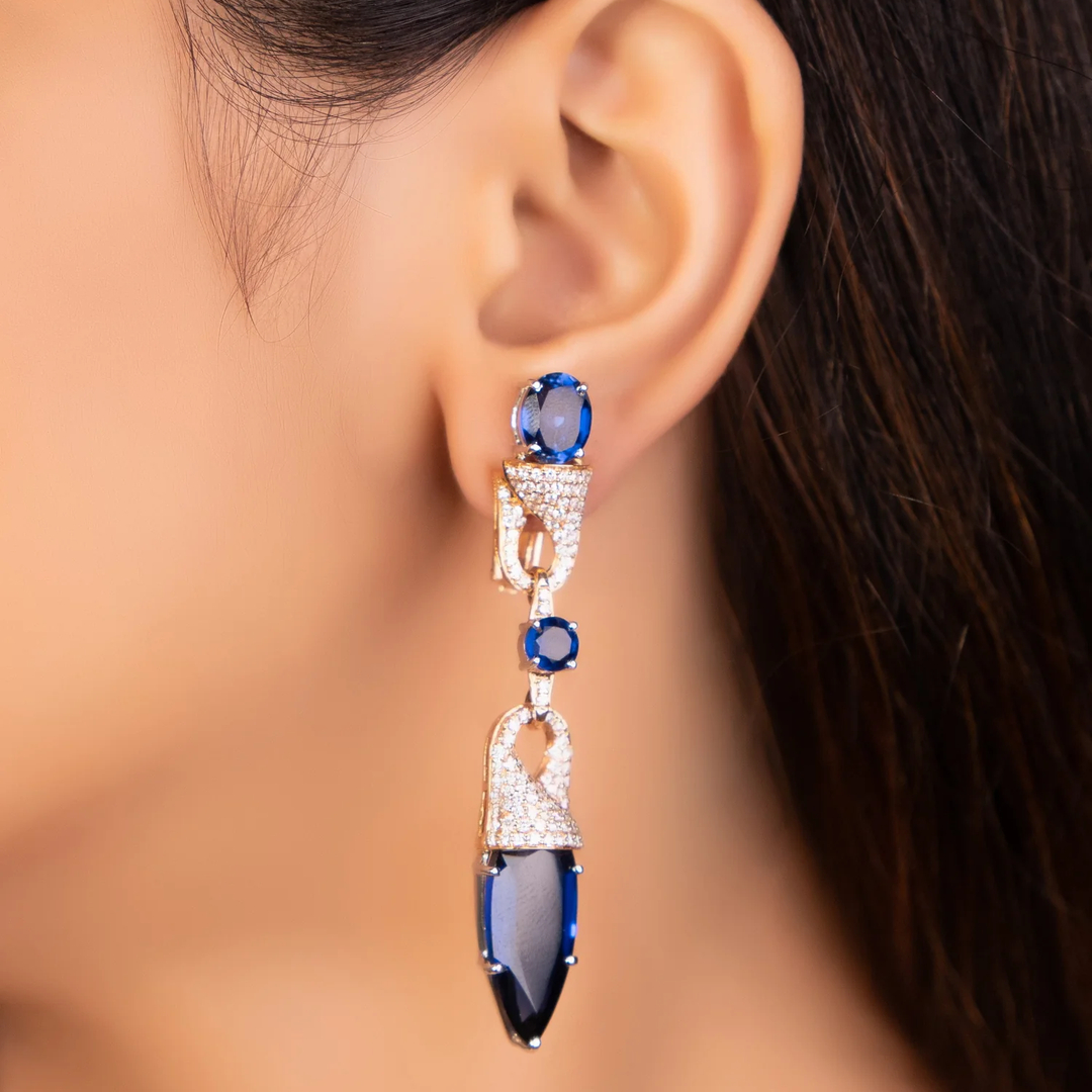 earrings for v-neckline