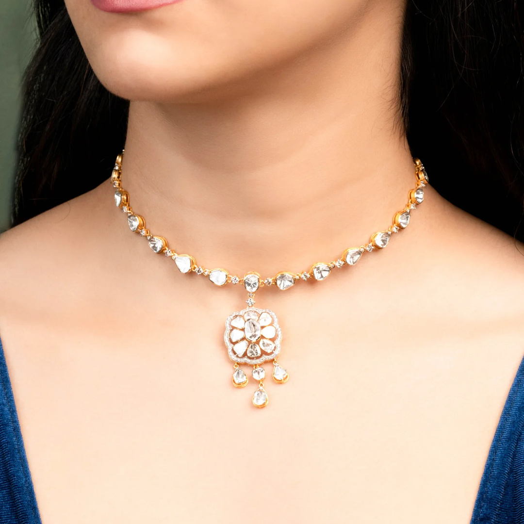 polki pendant for girlfriend