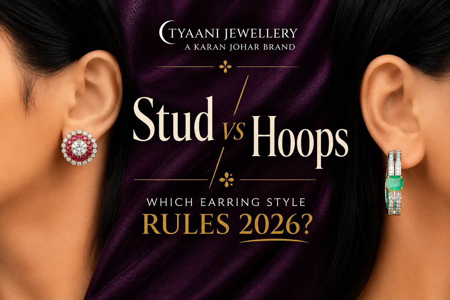 stud vs hoop earrings