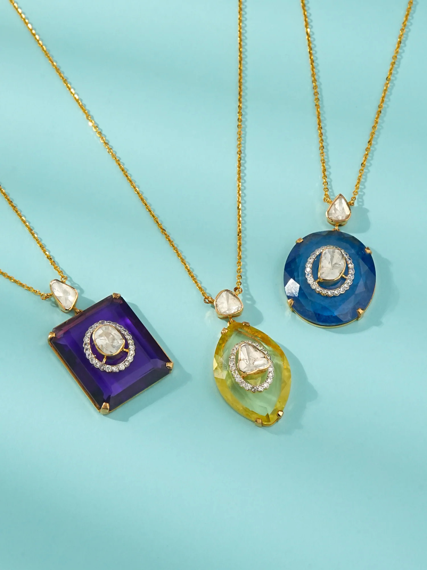 Diamond Polki Pendant