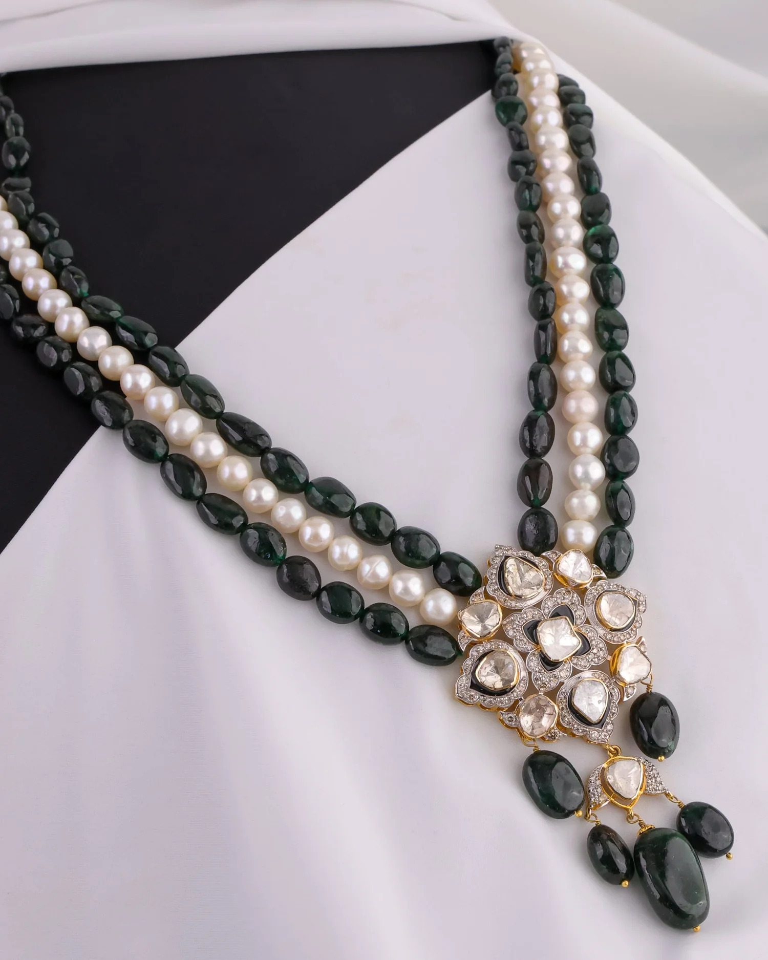 Long Beaded Pendant