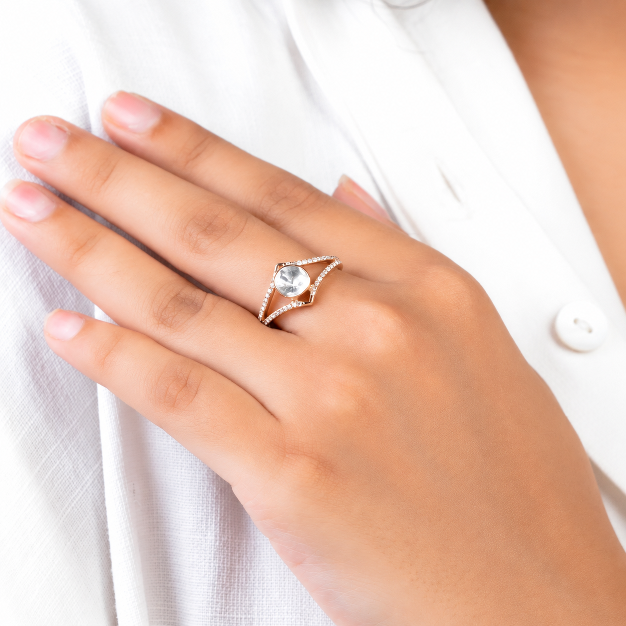 Minimal Polki Ring