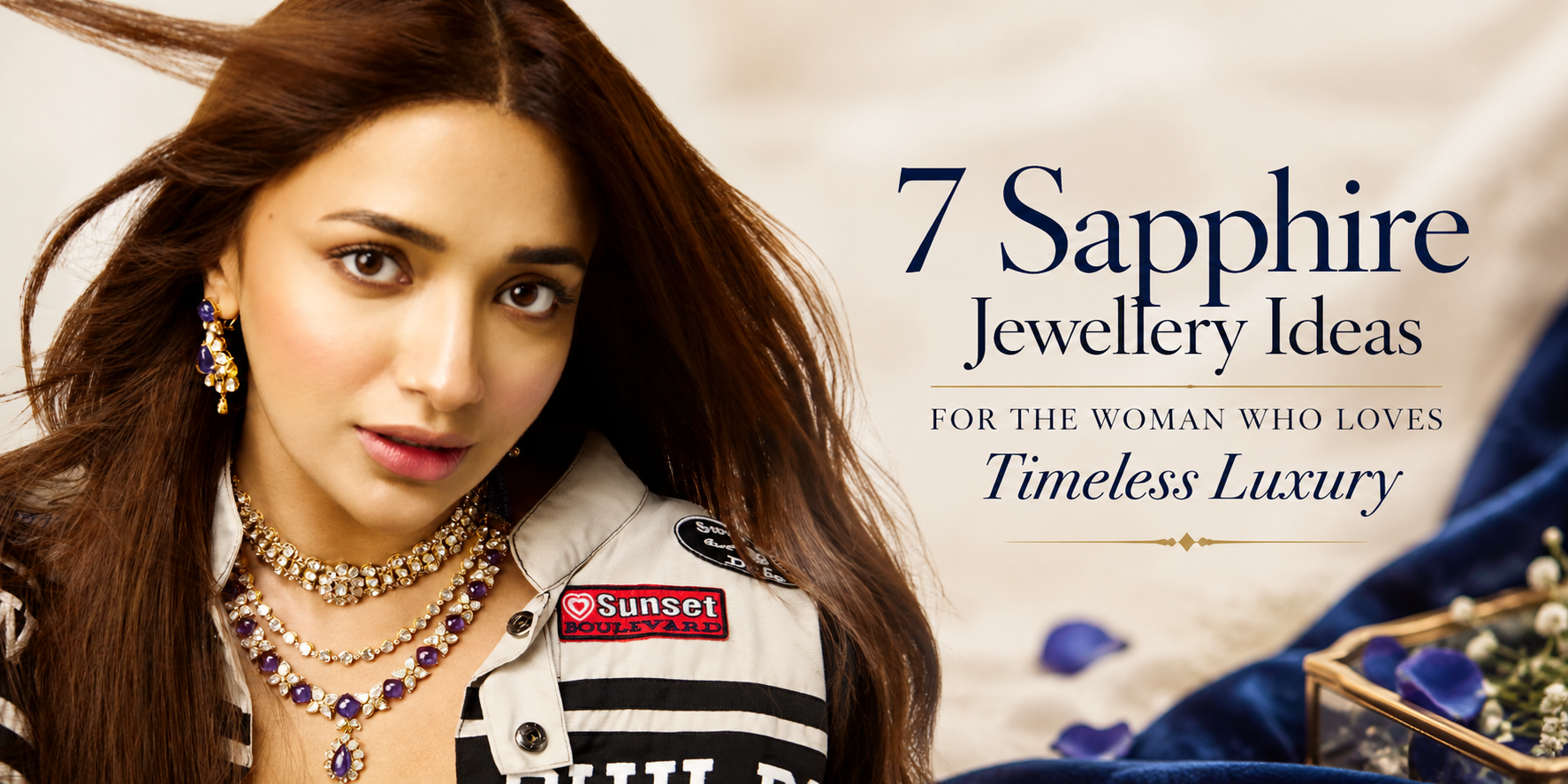 Sapphire Jewellery Ideas for Woman