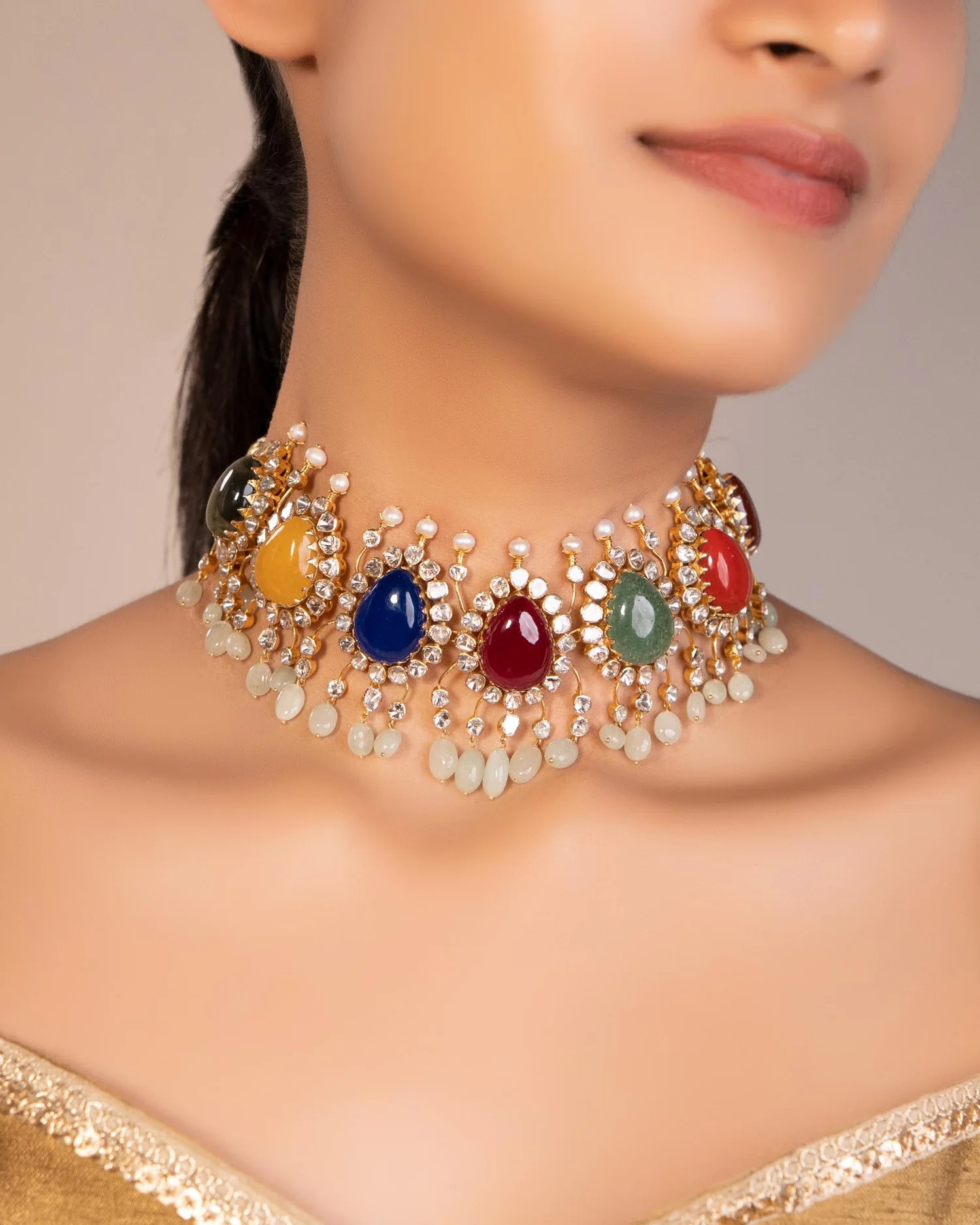 choker-for-festive-saree-look