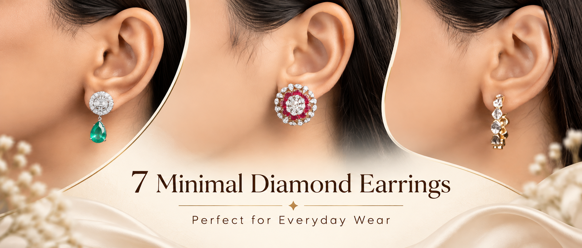 daimond earrings for daily wear