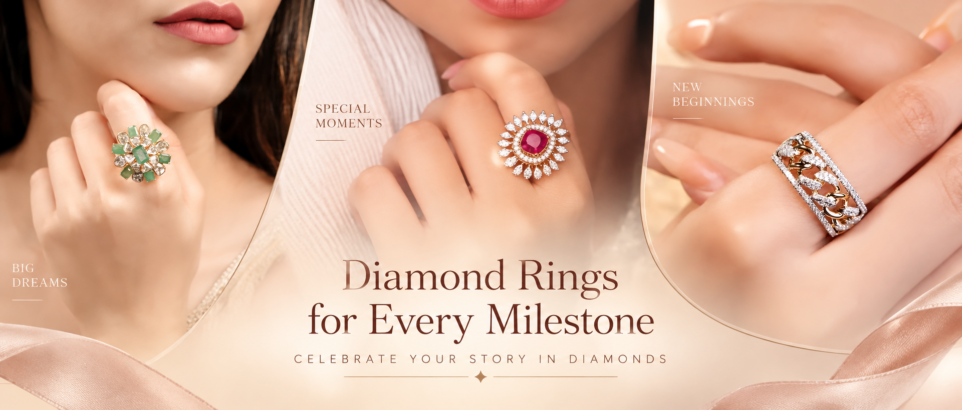 diamond ring for every milestone
