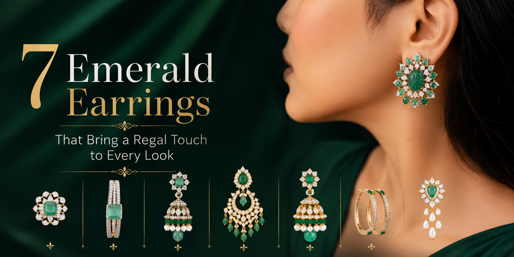 emerald earrings for every look