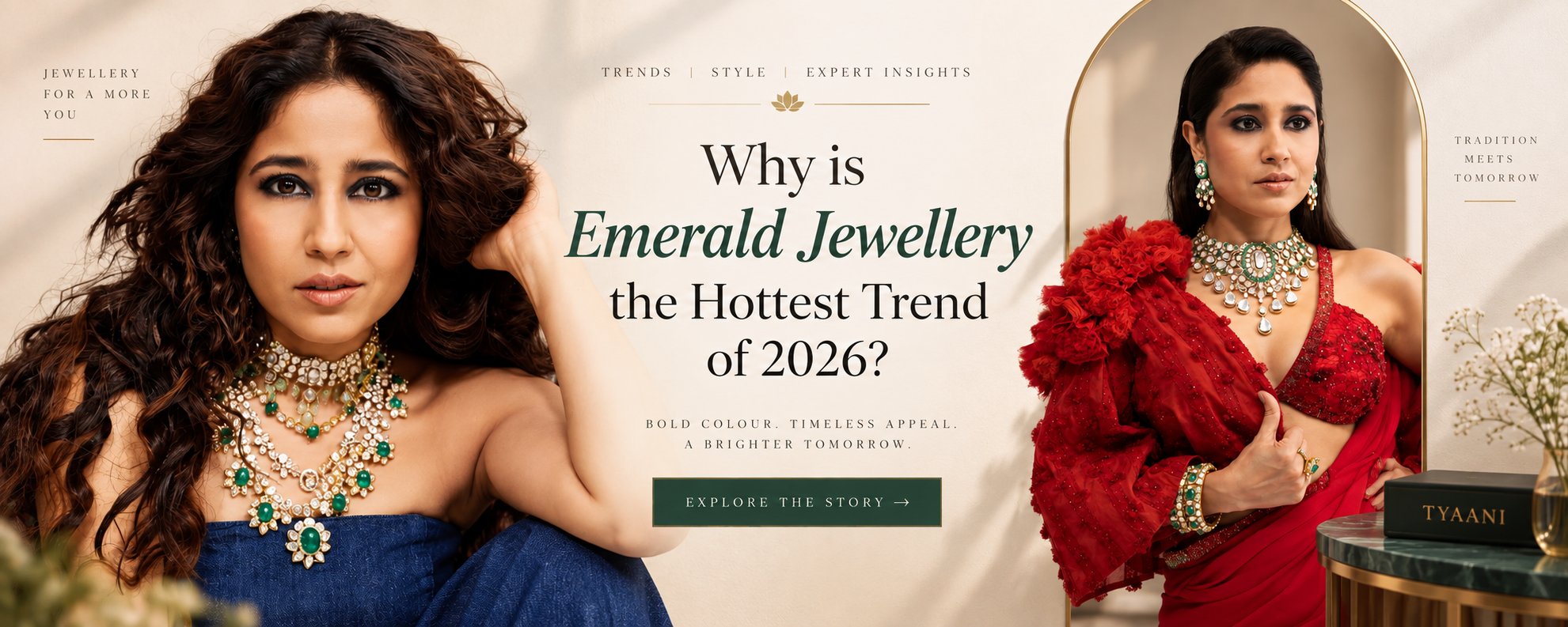 emerald jewellery trend