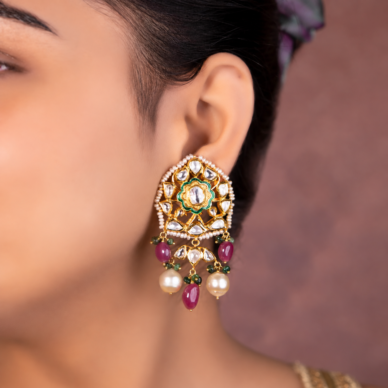jadau earrings