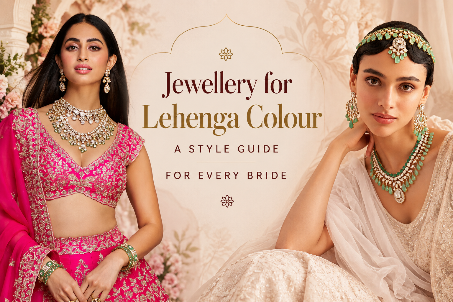 jewellery for every lehenga colour