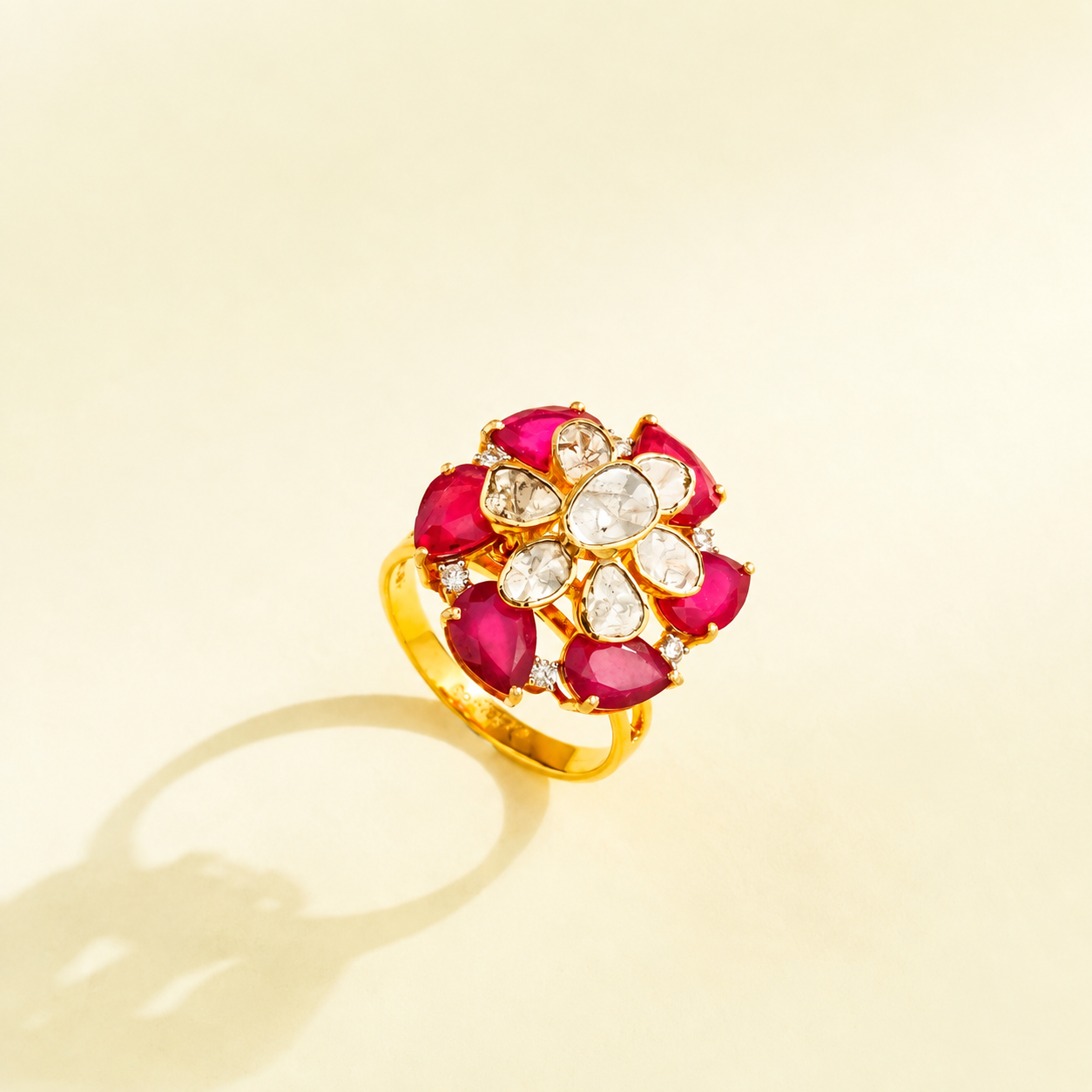 polki ring for women