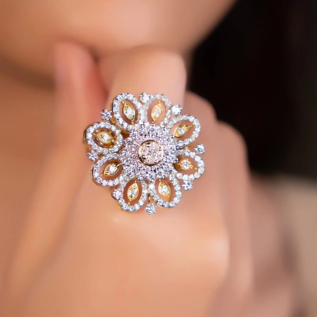 statement diamond ring