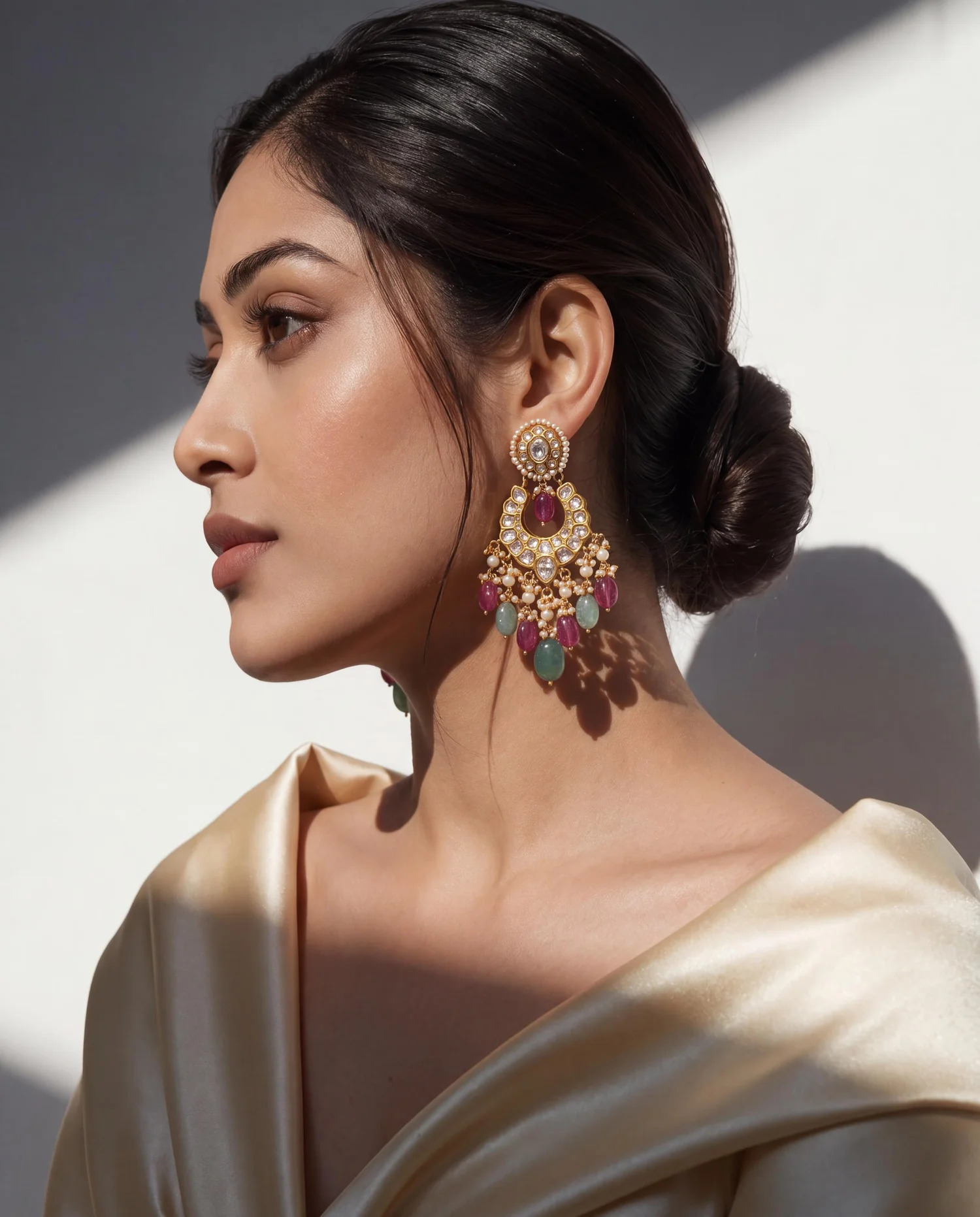 big earrings for wedding