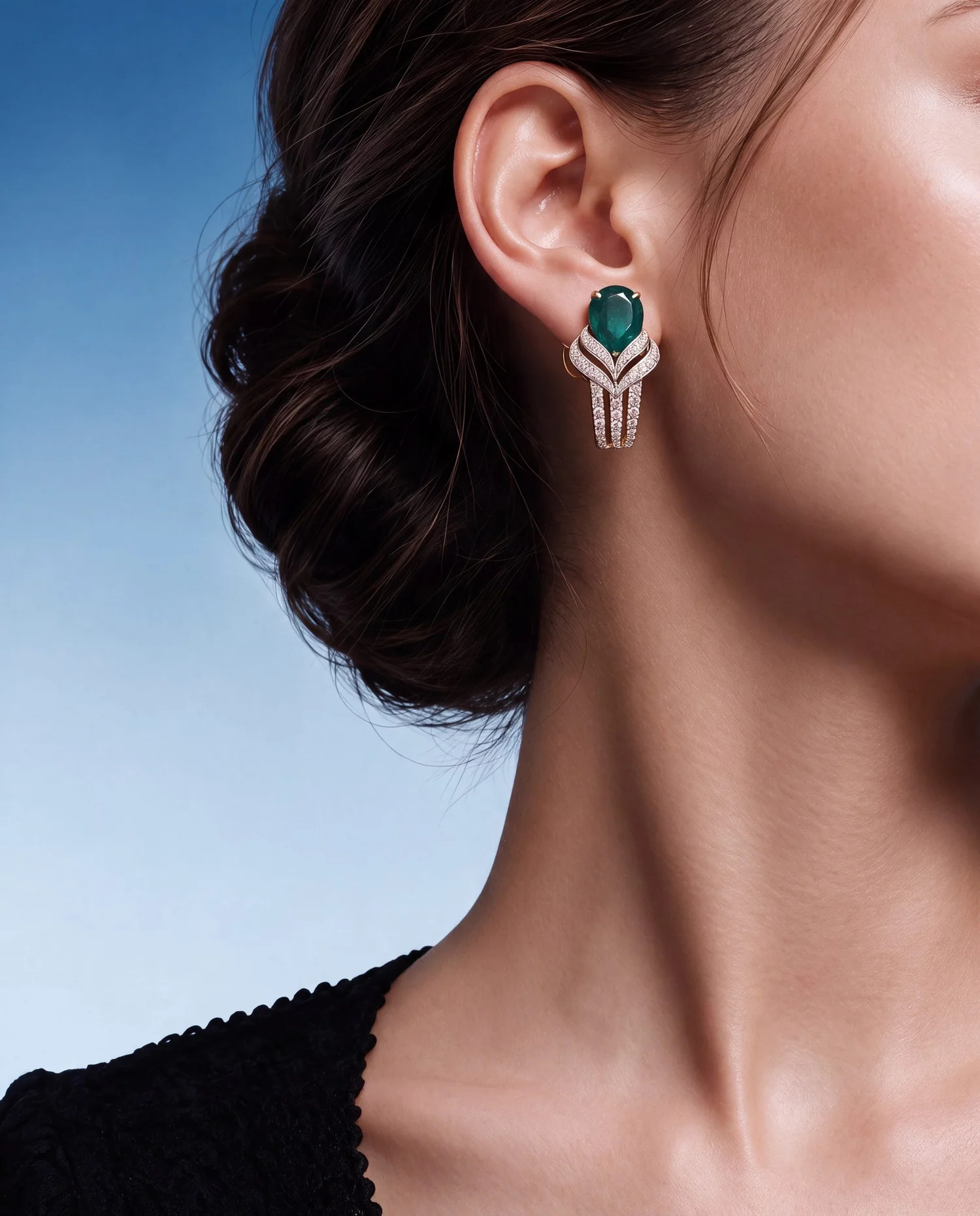 diamond hoop