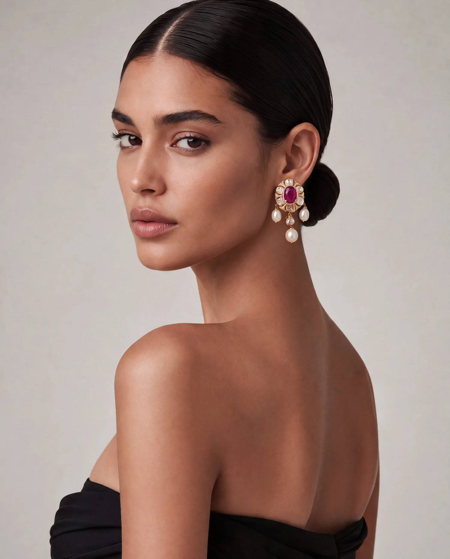 earrings for petite bride