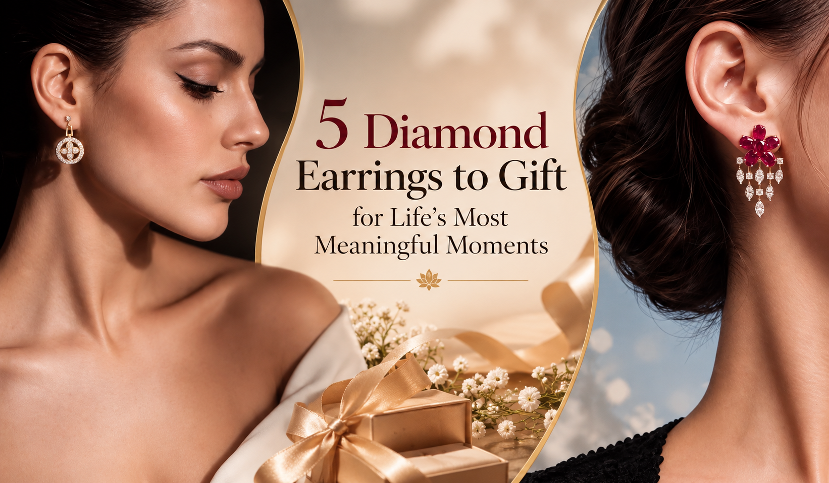 gifting diamond earrings