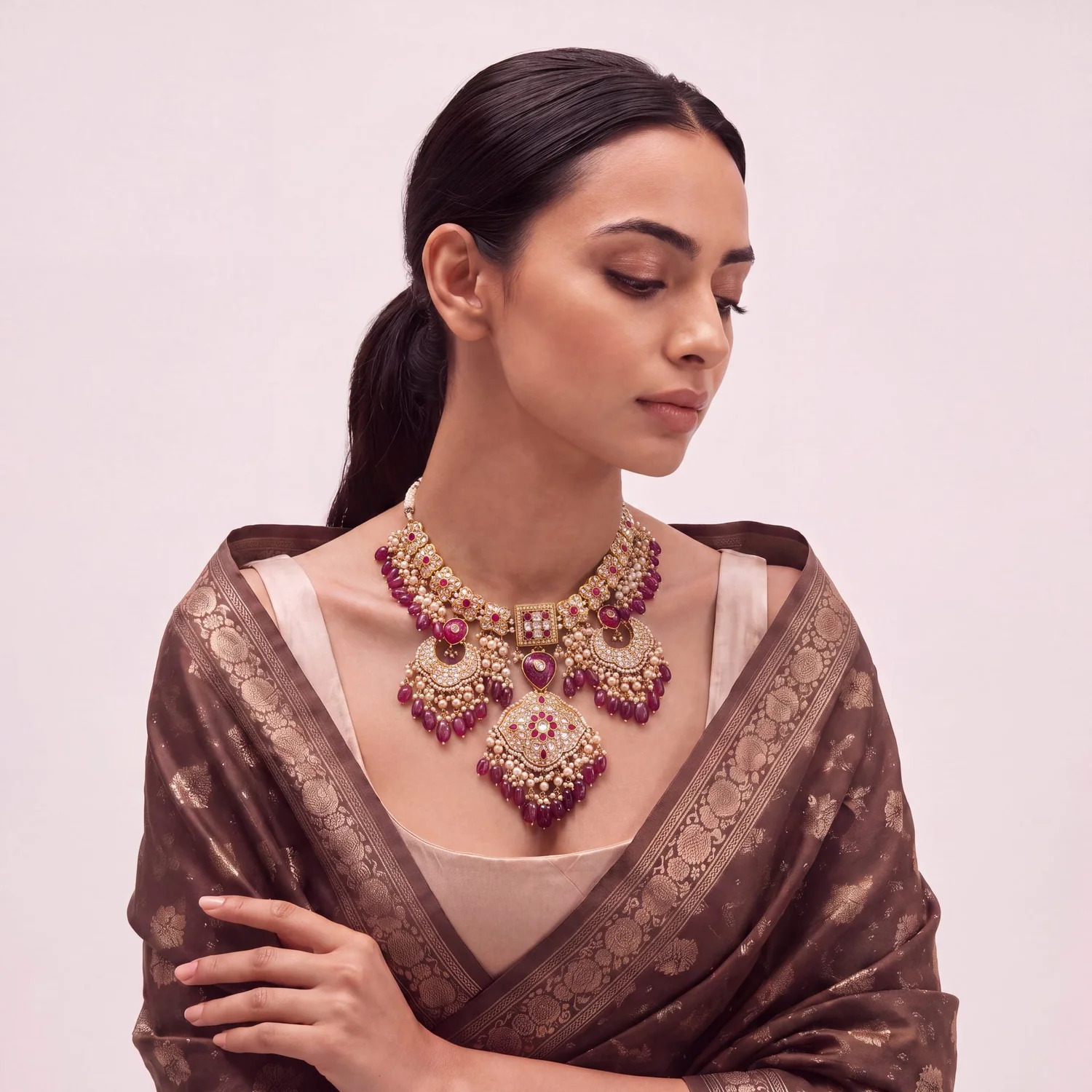 heavy bridal necklace