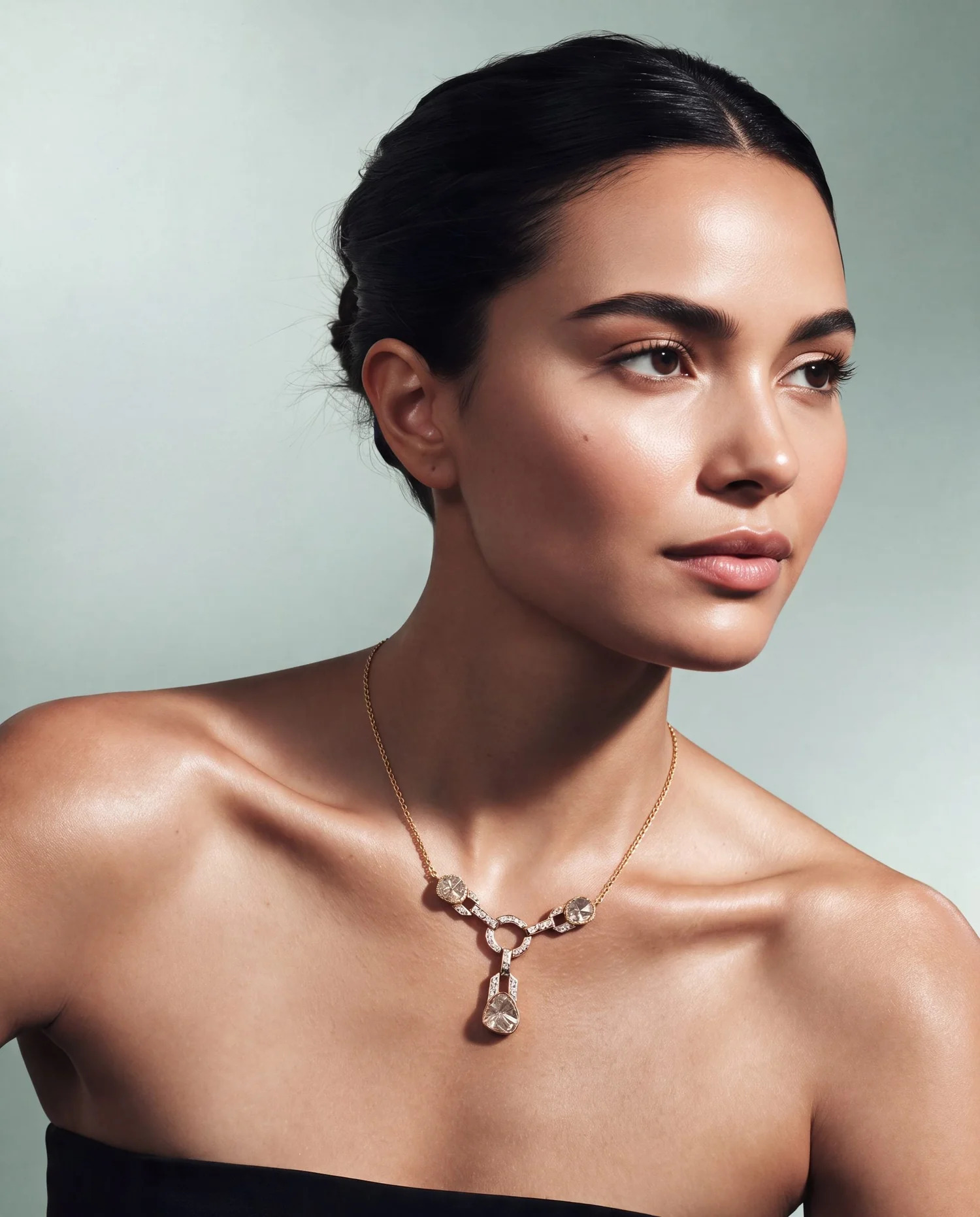 pendant-for-strapeless-gown-dress